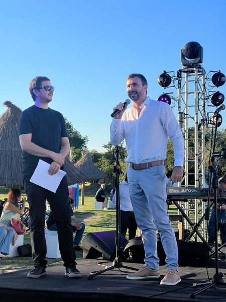 Gestión turística · Presentación en el escenario