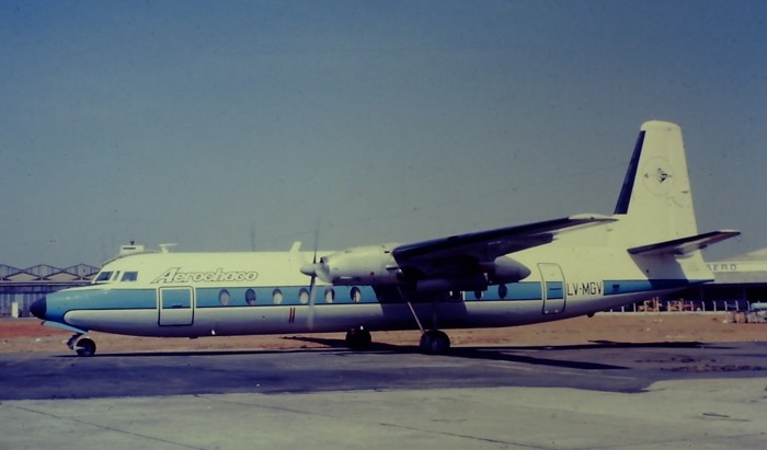 AEROCHACO · Matrícula LV-MGV
