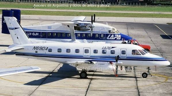 LAPA · Aviones de su etapa regional