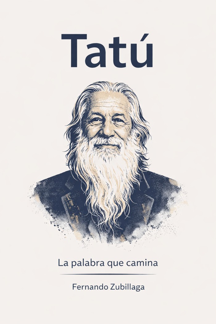 Portada del libro Tatú, La palabra que camina, de Fernando Zubillaga